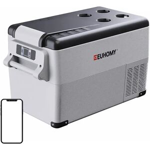 Euhomy Cf001-35gr 30l Rigid Portable Cooler Grey / Black One Size unisex Euhomy Cf001-35gr 30l Rigid Portable Cooler Grey / Black One Size unisex