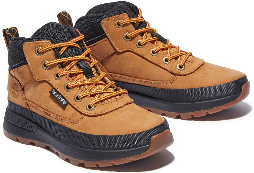 Timberland Field Trekker Mid Youth Hiking Boots Wheat UK 12.5 Boys,Girls