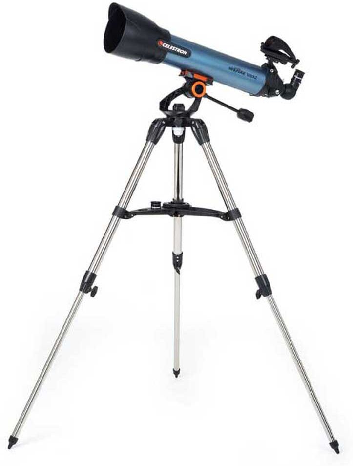 Celestron Inspire 100 Mm Az Refractor Telescope Black One Size unisex