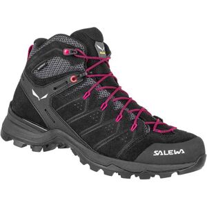 Salewa Alp Mate Mid Wp Hiking Boots Black Out / Virtual Pink UK 3.5 Women Salewa Alp Mate Mid Wp Hiking Boots Black Out / Virtual Pink UK 3.5 Women