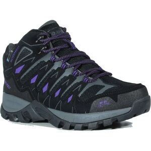 Hi-tec Corzo Mid Wp Hiking Shoes Black / Charcoal / Berry UK 3.5 Women Hi-tec Corzo Mid Wp Hiking Shoes Black / Charcoal / Berry UK 3.5 Women