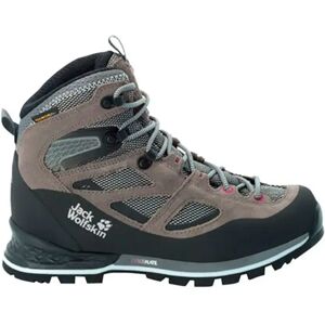 Jack Wolfskin Force Crest Texapore Mid Hiking Boots Tarmac Grey / Pink UK 7.5 Women Jack Wolfskin Force Crest Texapore Mid Hiking Boots Tarmac Grey / Pink UK 7.5 Women