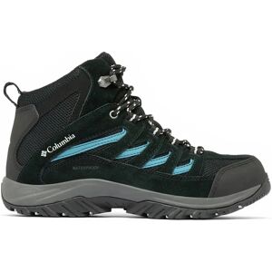 Columbia Crestwood™ Mid Waterproof Hiking Boots Black / Skylight UK 5 Women Columbia Crestwood™ Mid Waterproof Hiking Boots Black / Skylight UK 5 Women