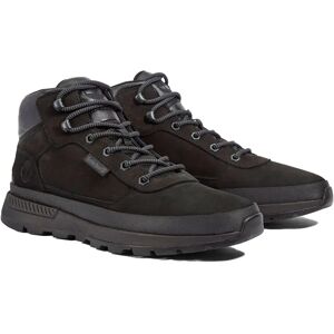 Timberland Field Trekker Mid Hiking Boots Jet Black UK 7.5 Men Timberland Field Trekker Mid Hiking Boots Jet Black UK 7.5 Men