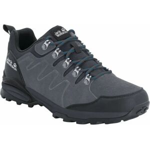 Jack Wolfskin Shoes Refugio Texapore Low Hiking Shoes Grey / Black EU 41 Men Jack Wolfskin Shoes Refugio Texapore Low Hiking Shoes Grey / Black EU 41 Men