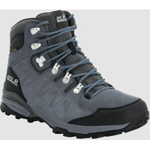 Jack Wolfskin Refugio Texapore Mid Hiking Boots Grey / Black UK 9.5 Men Jack Wolfskin Refugio Texapore Mid Hiking Boots Grey / Black UK 9.5 Men