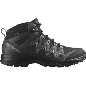 Salomon X Braze Mid Goretex Hiking Boots Black / Phantom / Vintage Khaki UK 9 Men Salomon X Braze Mid Goretex Hiking Boots Black / Phantom / Vintage Khaki UK 9 Men