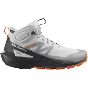 Salomon Elixir Activ Mid Goretex Hiking Boots Glacier Gray / Phantom / Dragon Fire UK 7 Men Salomon Elixir Activ Mid Goretex Hiking Boots Glacier Gray / Phantom / Dragon Fire UK 7 Men