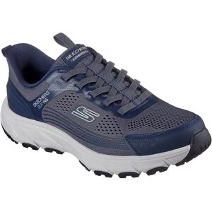 Skechers Hillcrest 2.0 Hiking Shoes Navy Synthetic / Textile / Trim UK 8 Men Skechers Hillcrest 2.0 Hiking Shoes Navy Synthetic / Textile / Trim UK 8 Men