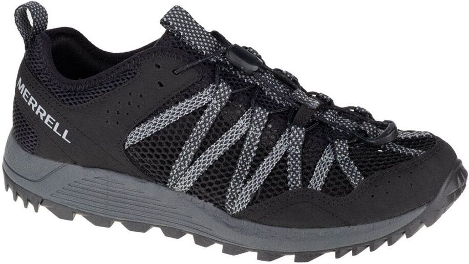 Merrell Wildwood Aerosport Hiking Shoes Grey / Graphite UK 12 Men