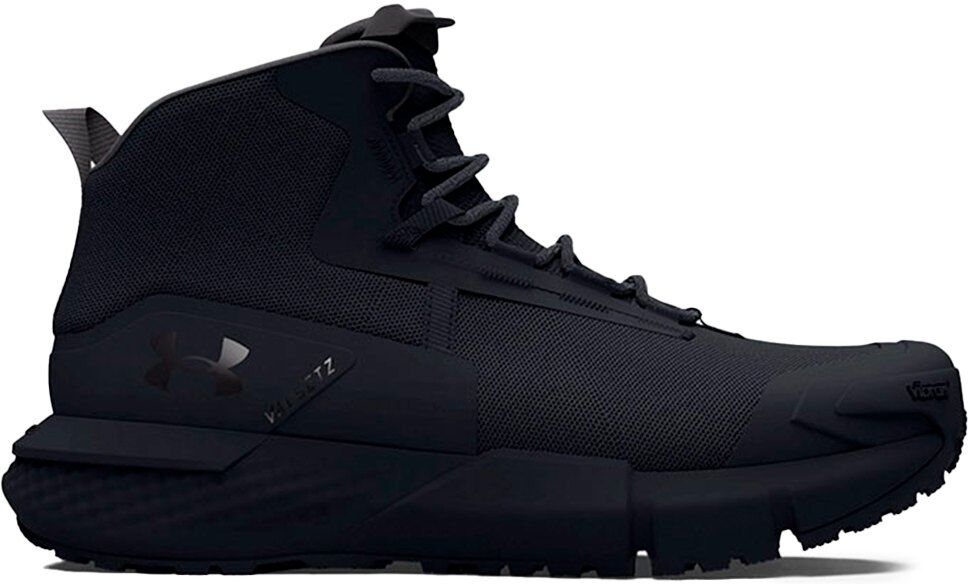 Under Armour Charged Valsetz Mid Hiking Boots Black / Black / Jet Gray UK 8 Men