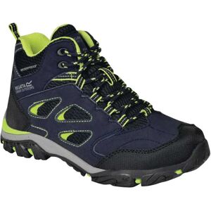 Regatta Holcombe Iep Mid Hiking Boots Navy / Lime Punch EU 33 Boys,Girls Regatta Holcombe Iep Mid Hiking Boots Navy / Lime Punch EU 33 Boys,Girls