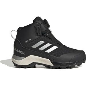 Adidas Terrex Winter Mid Boa R.rdy Hiking Shoes Cblack / Silvmt / Cblack UK 2.5 Boys,Girls Adidas Terrex Winter Mid Boa R.rdy Hiking Shoes Cblack / Silvmt / Cblack UK 2.5 Boys,Girls