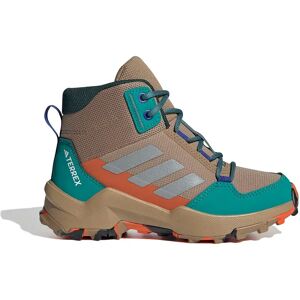 adidas - Kids - Terrex Ax4r Mid Hiking Shoes - Brown - Hiking Shoes adidas - Kids - Terrex Ax4r Mid Hiking Shoes - Brown - Hiking Shoes