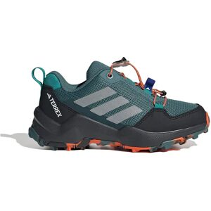 Adidas Terrex Ax4s Speed Lacing Hiking Shoes Preloved Teal / Matte Silver / Semi Impact Orange UK 10.5K Boys,Girls Adidas Terrex Ax4s Speed Lacing Hiking Shoes Preloved Teal / Matte Silver / Semi Impact Orange UK 10.5K Boys,Girls