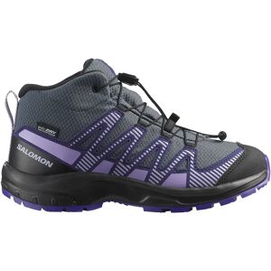 Salomon Xa Pro V8 Mid Wp Hiking Shoes Turbulence / Black / Liberty UK 10.5K Girls Salomon Xa Pro V8 Mid Wp Hiking Shoes Turbulence / Black / Liberty UK 10.5K Girls