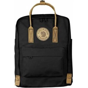 Fjällräven Kanken No.2 Leather Backpack - Casual, Black, 16L Fjällräven Kanken No.2 Leather Backpack - Casual, Black, 16L