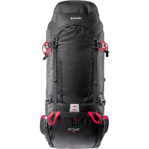 Hi-tec Stone 75l Backpack Black / High Risk Red One Size Men,Women Hi-tec Stone 75l Backpack Black / High Risk Red One Size Men,Women