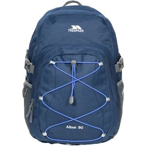 Trespass Albus 30l Backpack Navy / Electric One Size Men,Women Trespass Albus 30l Backpack Navy / Electric One Size Men,Women