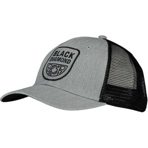 Black Diamond Bd Trucker Cap Heathered Aluminum / Black One Size Men,Women Black Diamond Bd Trucker Cap Heathered Aluminum / Black One Size Men,Women