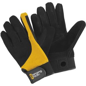 Singing Rock Falconer Full Gloves Black / Yellow 11 Men Singing Rock Falconer Full Gloves Black / Yellow 11 Men