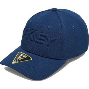 Oakley Apparel 6 Panel Stretch Embossed Cap Team Navy S-M Men,Women Oakley Apparel 6 Panel Stretch Embossed Cap Team Navy S-M Men,Women