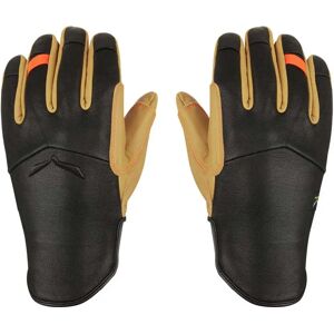 Salewa Ortles Am Leather Gloves Black Out L Men Salewa Ortles Am Leather Gloves Black Out L Men