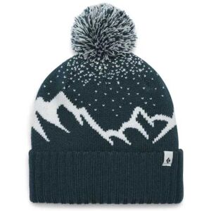Black Diamond Tom Pom Beanie Dark Woods / White One Size Men,Women Black Diamond Tom Pom Beanie Dark Woods / White One Size Men,Women