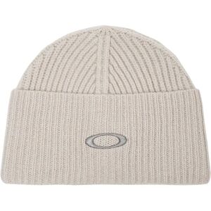 Oakley Apparel Ellipse Ribbed Beanie Mist / Cement One Size Men,Women Oakley Apparel Ellipse Ribbed Beanie Mist / Cement One Size Men,Women