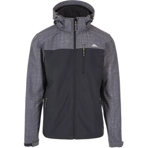 Trespass Abbott Softshell Jacket Dark Grey Marl 2XS Men Trespass Abbott Softshell Jacket Dark Grey Marl 2XS Men