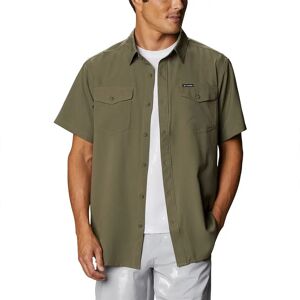 Columbia Utilizer™ Ii Solid Short Sleeve Shirt Stone Green S Men Columbia Utilizer™ Ii Solid Short Sleeve Shirt Stone Green S Men