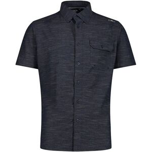Cmp 30t9977 Short Sleeve Shirt Black Blue S Men Cmp 30t9977 Short Sleeve Shirt Black Blue S Men