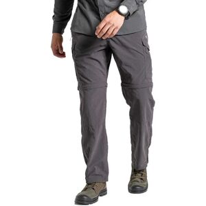 Craghoppers Nosilife Conv Convertible Pants Black Pepper 42 Men Craghoppers Nosilife Conv Convertible Pants Black Pepper 42 Men