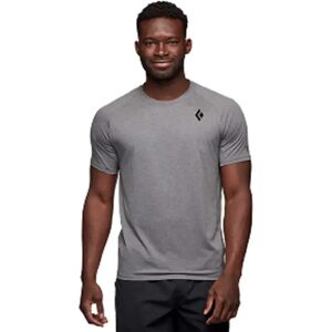 Black Diamond Lightwire Tech Short Sleeve T-shirt Steel Grey L Men Black Diamond Lightwire Tech Short Sleeve T-shirt Steel Grey L Men