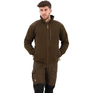 Fjällräven Buck Full Zip Fleece Dark Olive M Men Fjällräven Buck Full Zip Fleece Dark Olive M Men