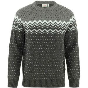 Fjällräven Övik Knit Sweater Dark Grey / Grey M Men Fjällräven Övik Knit Sweater Dark Grey / Grey M Men