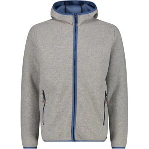 Cmp Fix Hood 32m1817 Jacket Grey Melange / Blue Stone 4XL Men Cmp Fix Hood 32m1817 Jacket Grey Melange / Blue Stone 4XL Men