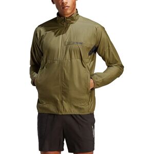 Adidas Mt Wind Jacket Focus Olive 2XL Men Adidas Mt Wind Jacket Focus Olive 2XL Men