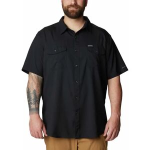 Columbia Utilizer™ Ii Solid Plus Size Short Sleeve Shirt Black 3X Men Columbia Utilizer™ Ii Solid Plus Size Short Sleeve Shirt Black 3X Men