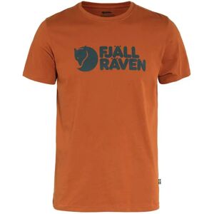 Fjällräven Logo Short Sleeve T-shirt Terracotta Brown S Men Fjällräven Logo Short Sleeve T-shirt Terracotta Brown S Men