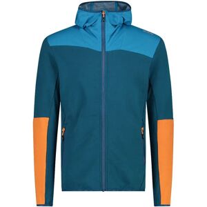 Cmp 33l6607 Hybrid Fix Hood Jacket Deep Lake 2XL Men Cmp 33l6607 Hybrid Fix Hood Jacket Deep Lake 2XL Men