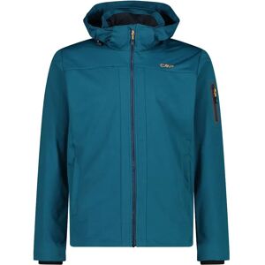 Cmp Zip Hood 39a5027 Softshell Jacket Deep Lake 3XL Men Cmp Zip Hood 39a5027 Softshell Jacket Deep Lake 3XL Men