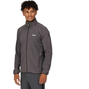 Regatta Hadfield Full Zip Fleece Seal Grey 4XL Men Regatta Hadfield Full Zip Fleece Seal Grey 4XL Men