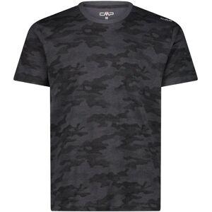 Cmp 33f7707 Short Sleeve T-shirt Antracite / Nero 4XL Men Cmp 33f7707 Short Sleeve T-shirt Antracite / Nero 4XL Men