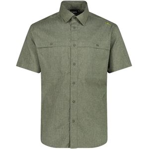 Cmp 33s5767 Short Sleeve Shirt Oil Green Mel. XS Men Cmp 33s5767 Short Sleeve Shirt Oil Green Mel. XS Men