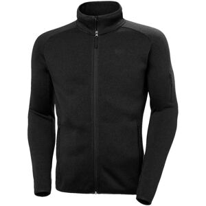 Helly Hansen Varde 2.0 Full Zip Fleece Black M Men Helly Hansen Varde 2.0 Full Zip Fleece Black M Men