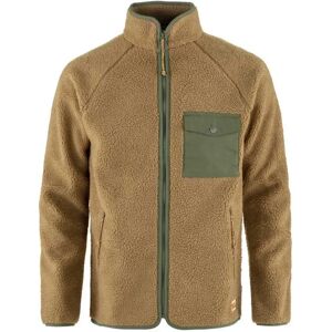 Fjällräven Vardag Pile Fleece Buckwheat Brown / Laurel Green S Men Fjällräven Vardag Pile Fleece Buckwheat Brown / Laurel Green S Men