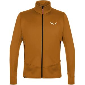 Salewa Puez Polarlite Polar Full Zip Fleece Gold / Brown M Men Salewa Puez Polarlite Polar Full Zip Fleece Gold / Brown M Men