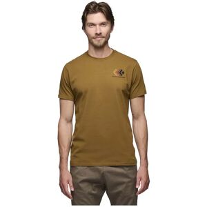 Black Diamond Faded Short Sleeve T-shirt Dark Curry M Men Black Diamond Faded Short Sleeve T-shirt Dark Curry M Men