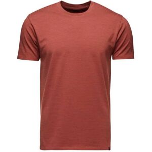 Black Diamond Stripe Short Sleeve T-shirt Burnt Sienna L Men Black Diamond Stripe Short Sleeve T-shirt Burnt Sienna L Men